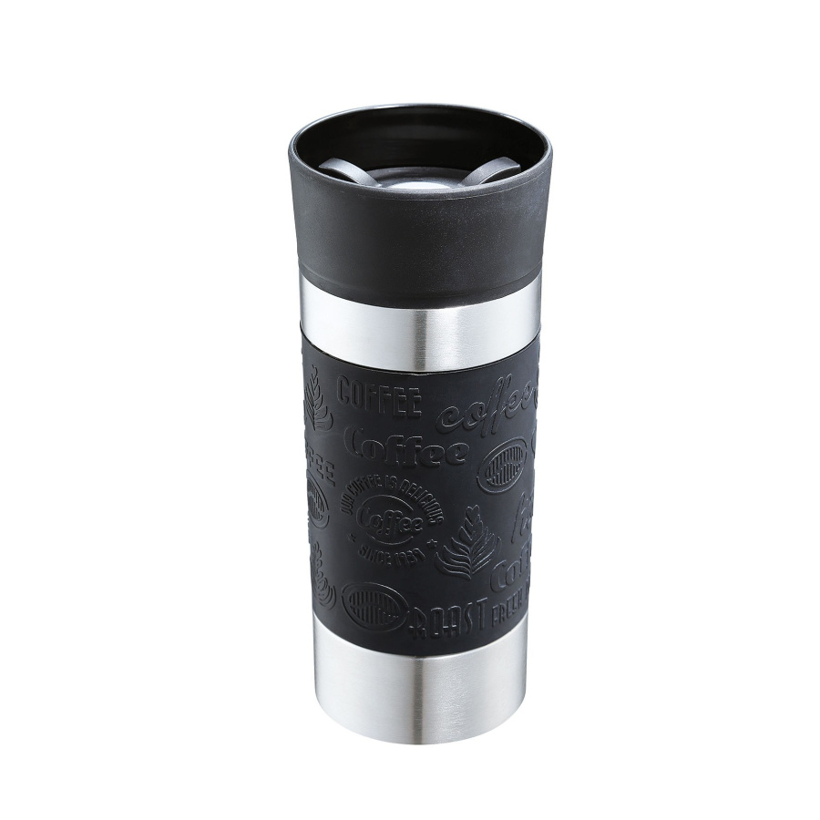 kubek termiczny, 0,36 l, czarny