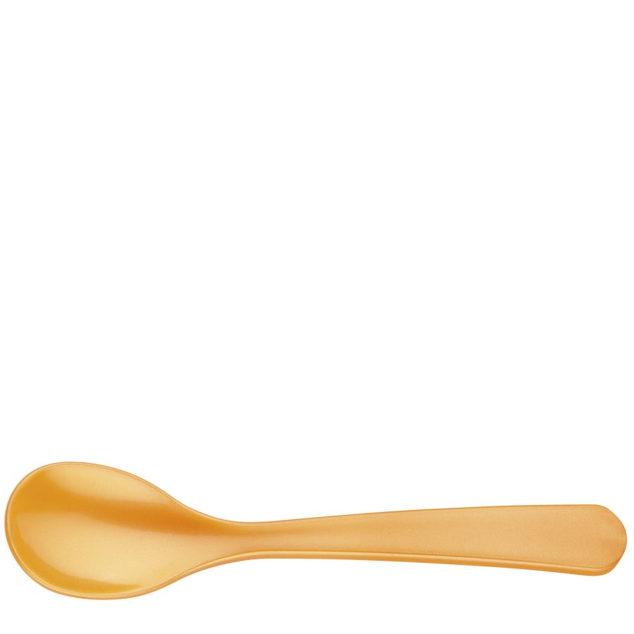 łyżeczka do jajek, 12 cm, tworzywo sztuczne, pomarańczowa