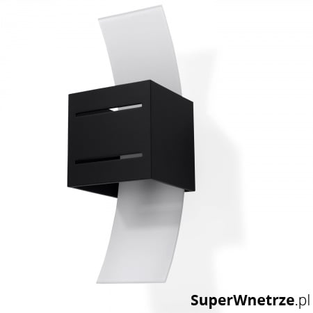 Kinkiet 10x12cm Sollux Lighting Loreto czarny