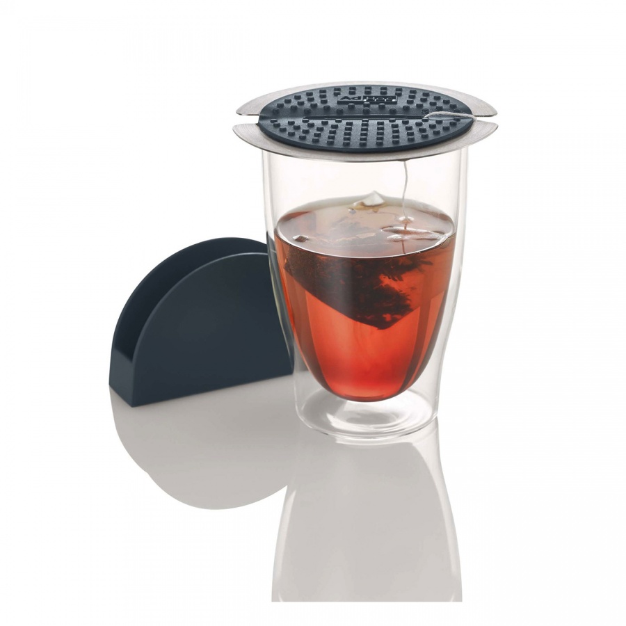 Wyciskacz torebek 11x6,7x2,7cm AdHoc Sqeetea czarny