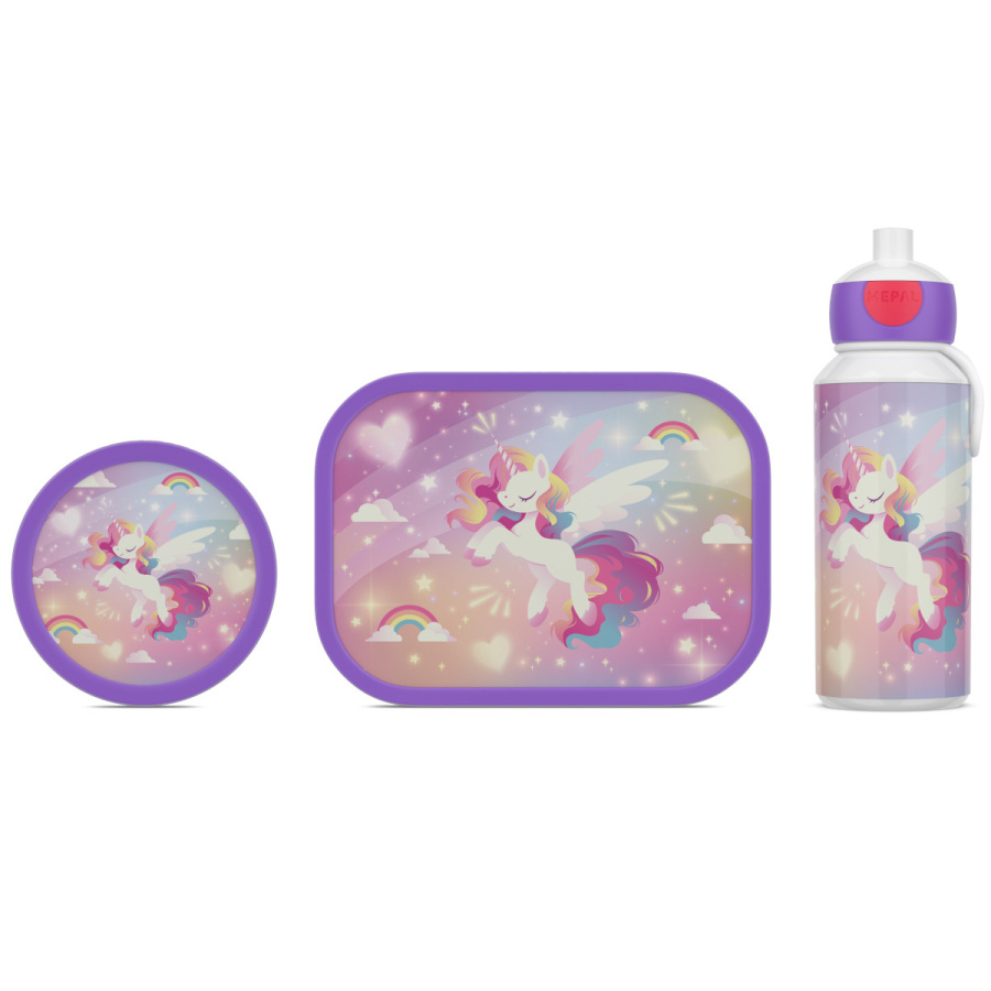 Lunch set campus 3 el. unicorn glow 107410865411