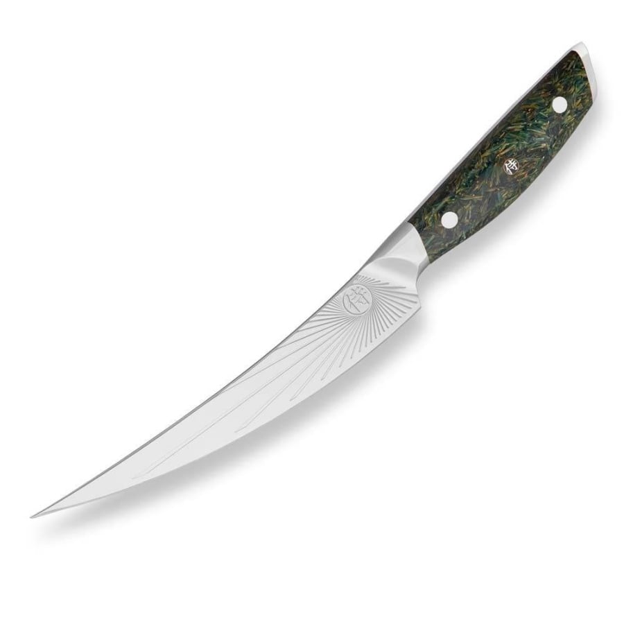 Nóż Dellinger SANDVIK NORTHERN SUN Boning 165 mm [K-H169] Green
