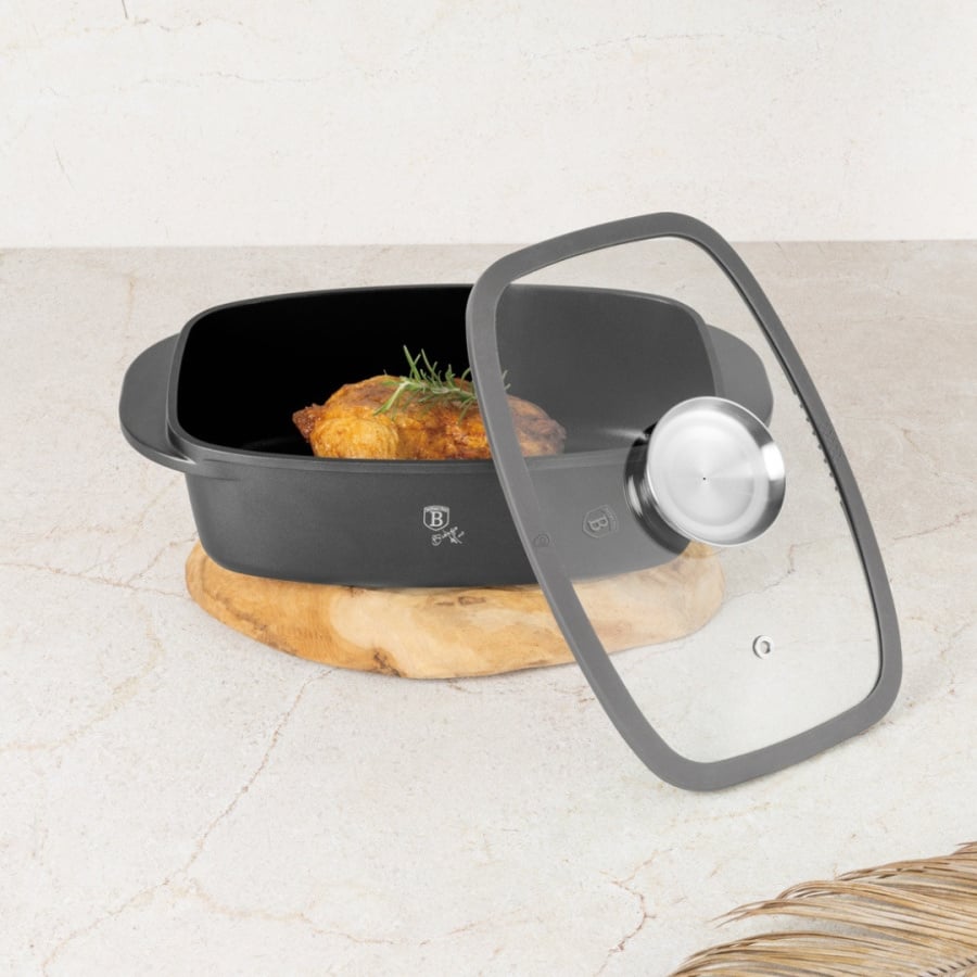 Brytfanna z aromatyzerem 6L BerlingerHaus Antracit BH-8800