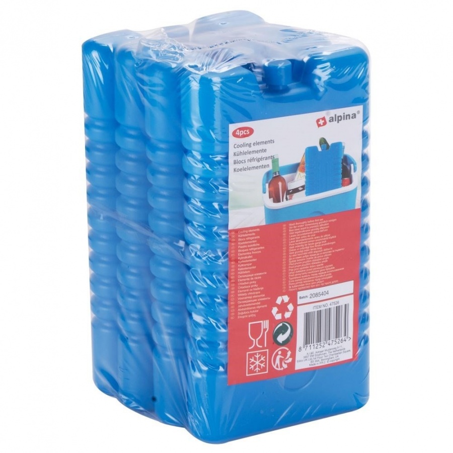 Wkład chłodzący do lodówki turystycznej 220 ml 4 szt.