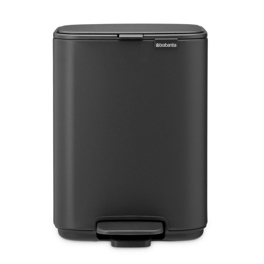 BRABANTIA 237904 - Bo Pedal Bin - Kosz 4 l - Mineral Infinite Grey