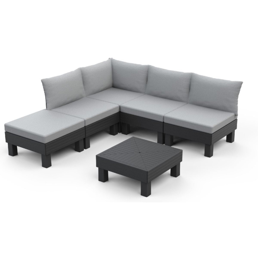 Zestaw elements 5s meble modułowe : konfiguracja - 5 siedzisk