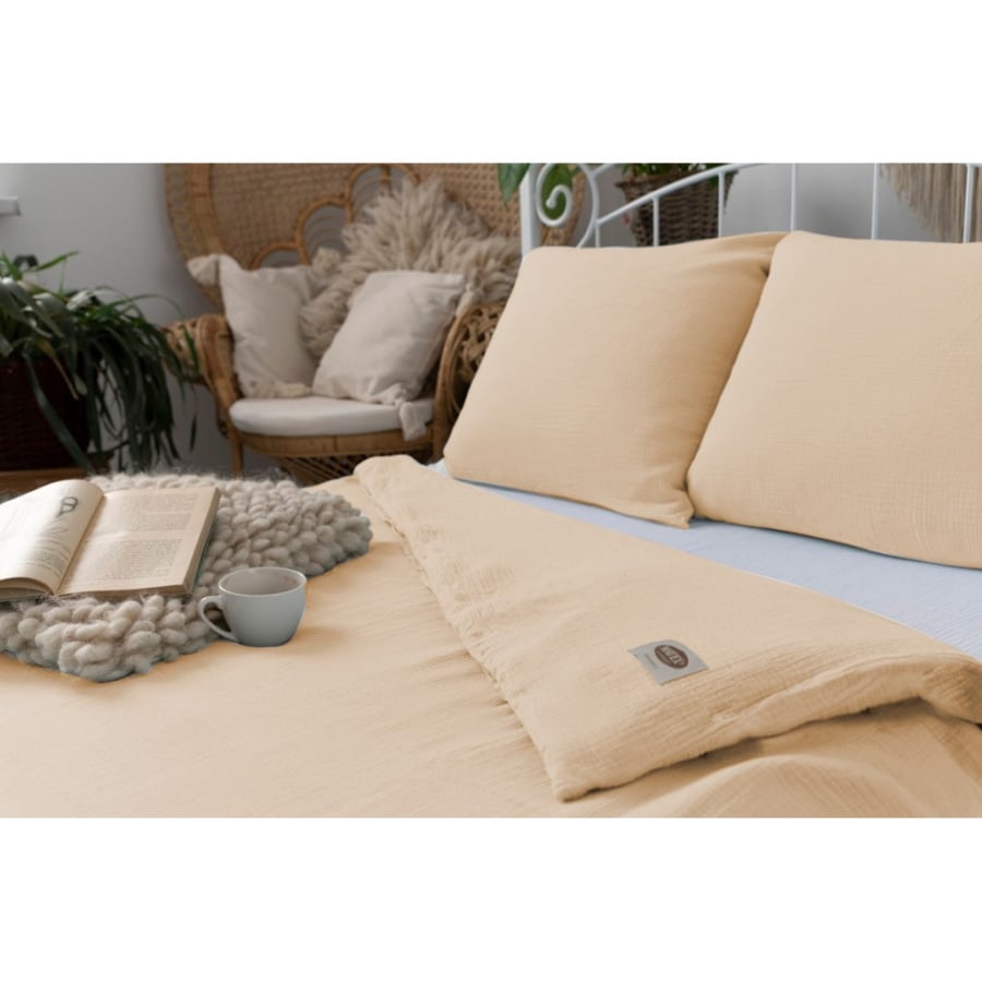 Pościel bawełniana MUŚLINOWA (160x200-1,70x80-2)