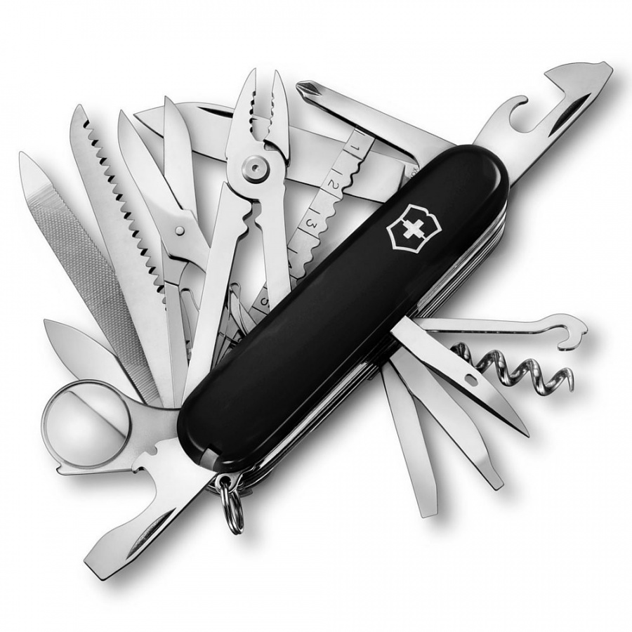 Victorinox - scyzoryk swiss champ - czarny