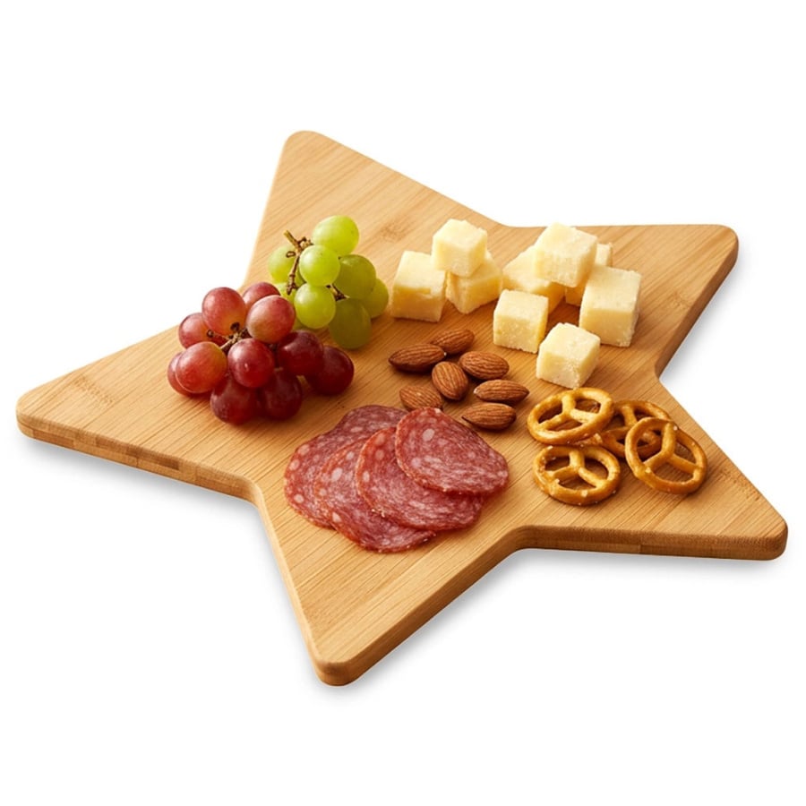 Deska do krojenia i serwowania drewniana gwiazda