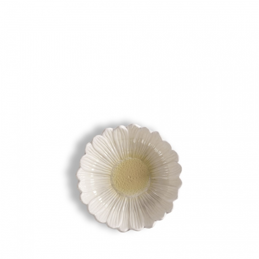 Talerz głęboki, dolomit, śred. 20 x 5 cm, biały