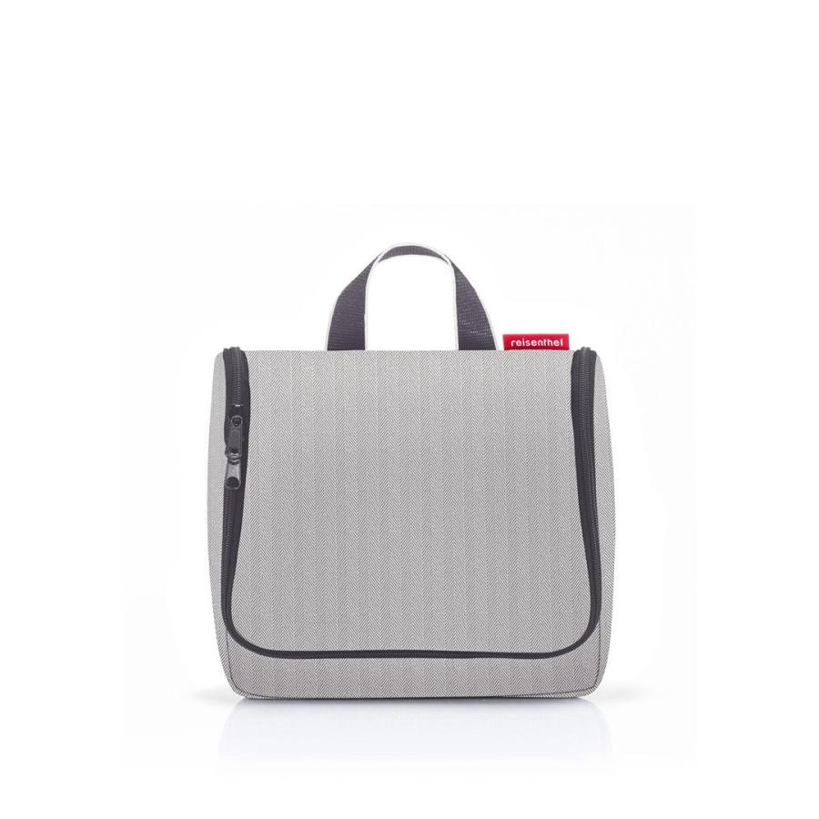 Kosmetyczka toiletbag, herringbone grey