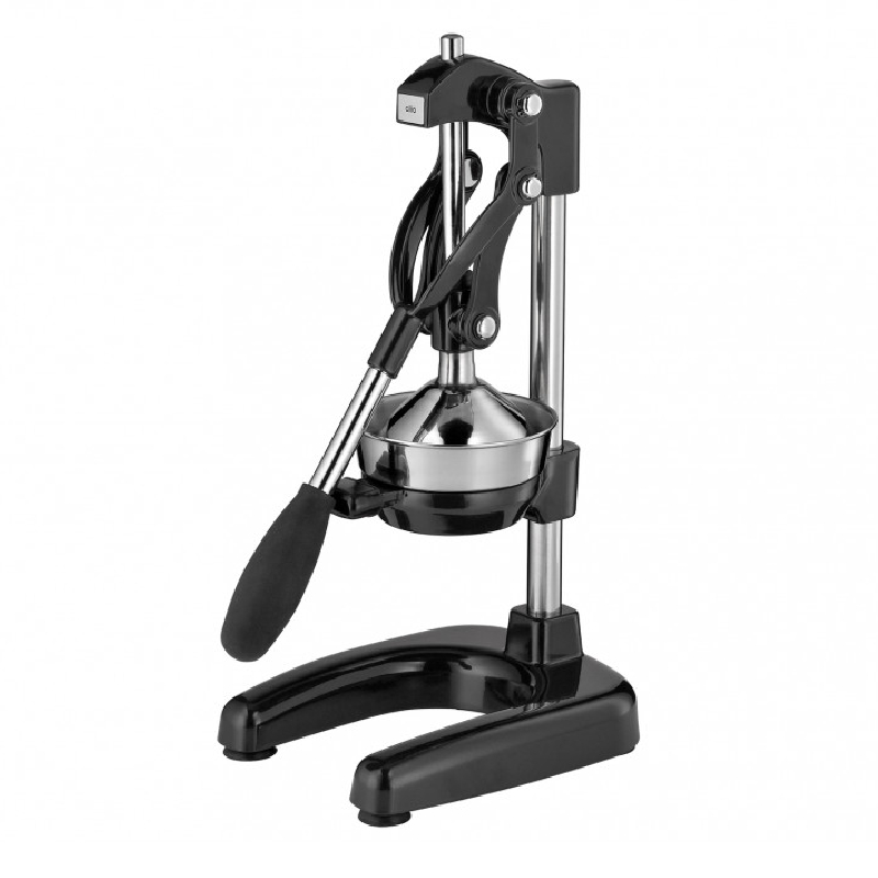 wyciskacz do cytrusów, 18x23x40 cm, czarny błyszczący