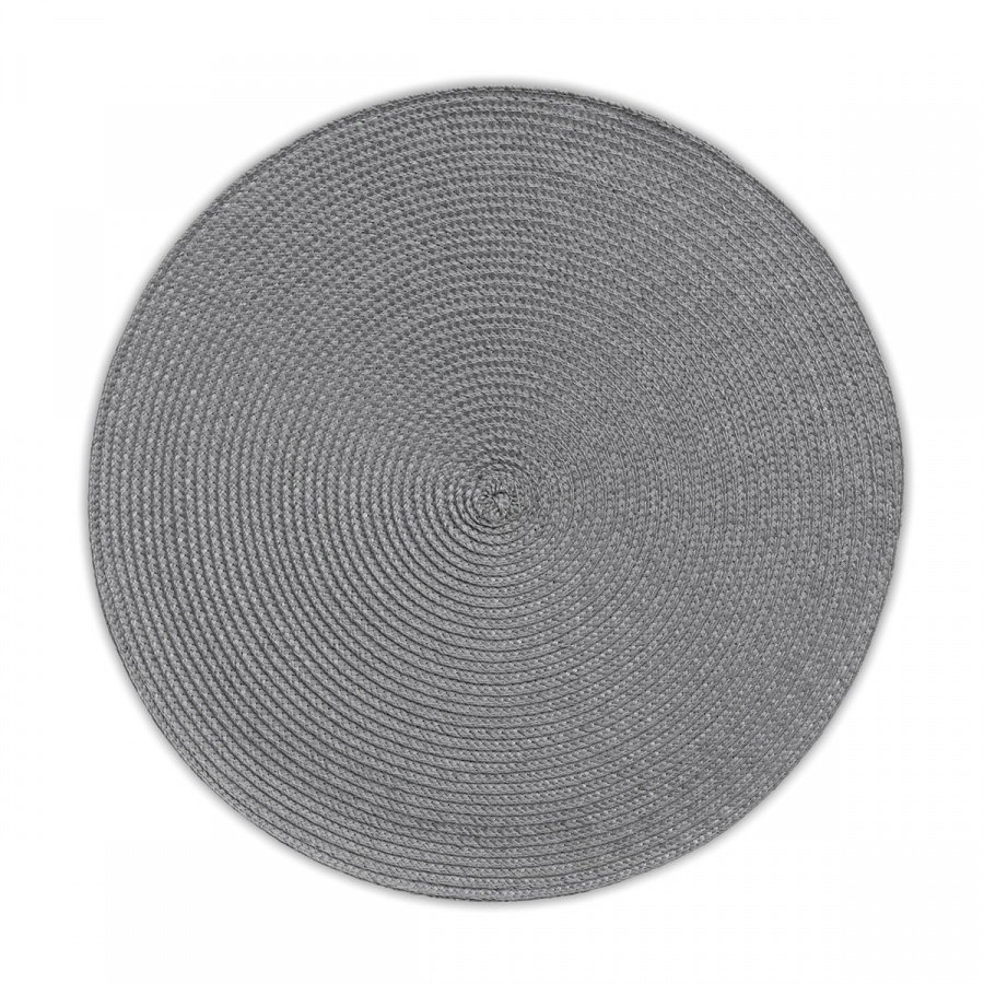 podkładka, śred. 38 cm, jasnoszara
