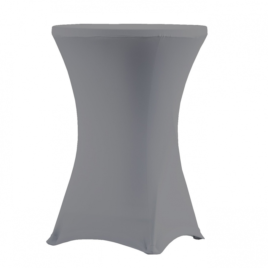 Pokrowiec coctail 80 na stół szary