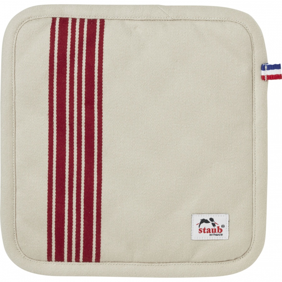 rączki materiałowe 21 cm, czerwone