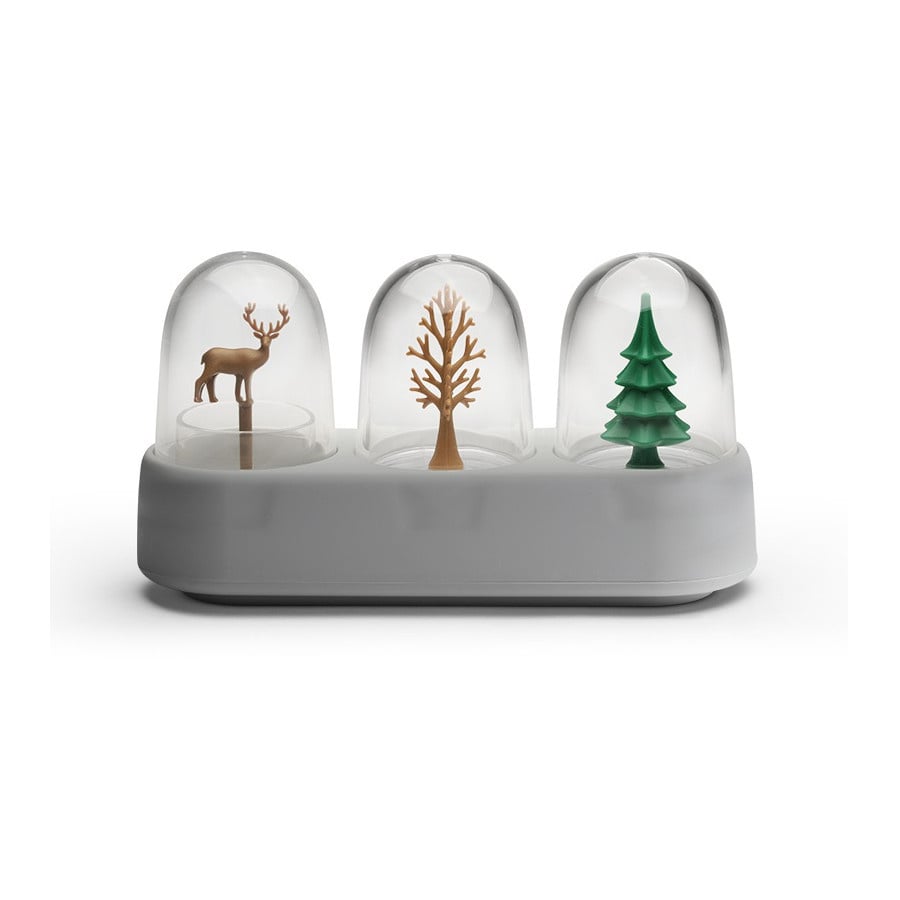 Zestaw słoików na przyprawy, wykałaczki Forest 10382