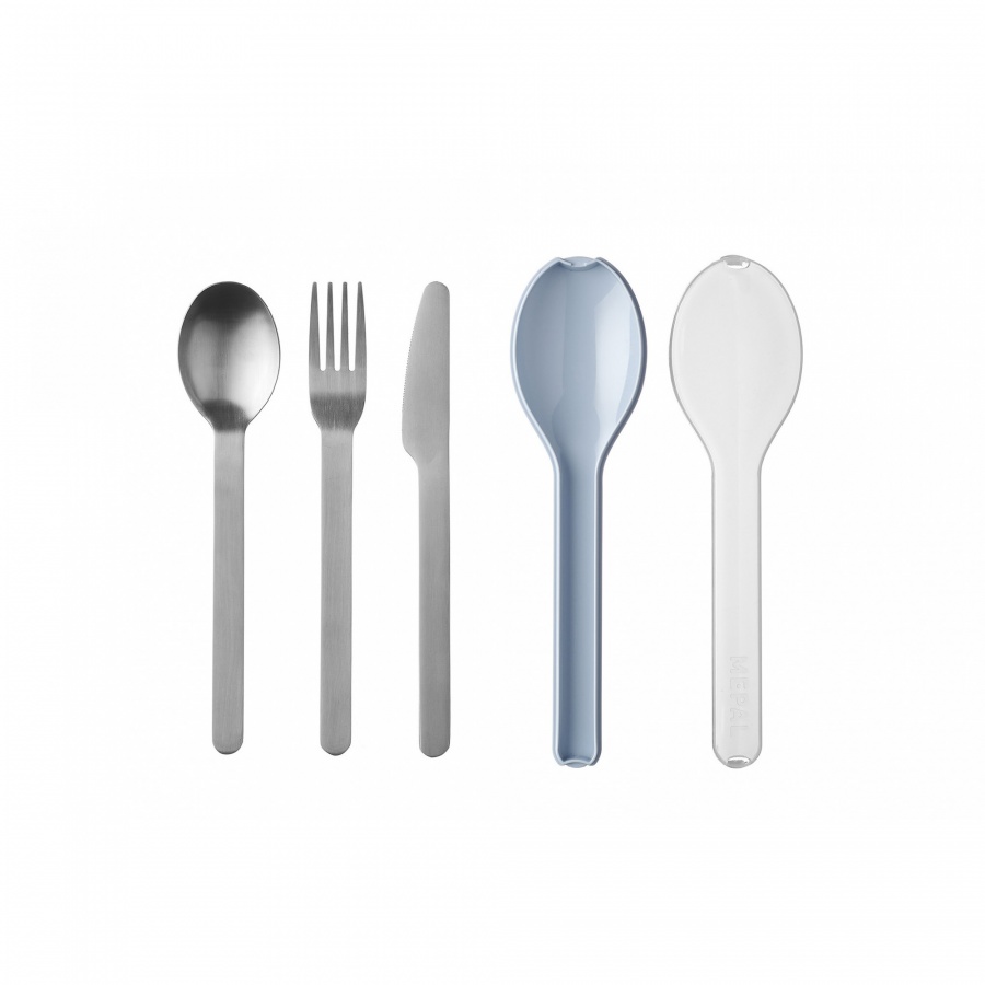 Zestaw 3-szt. sztućców ellipse nordic blue new 105760015700