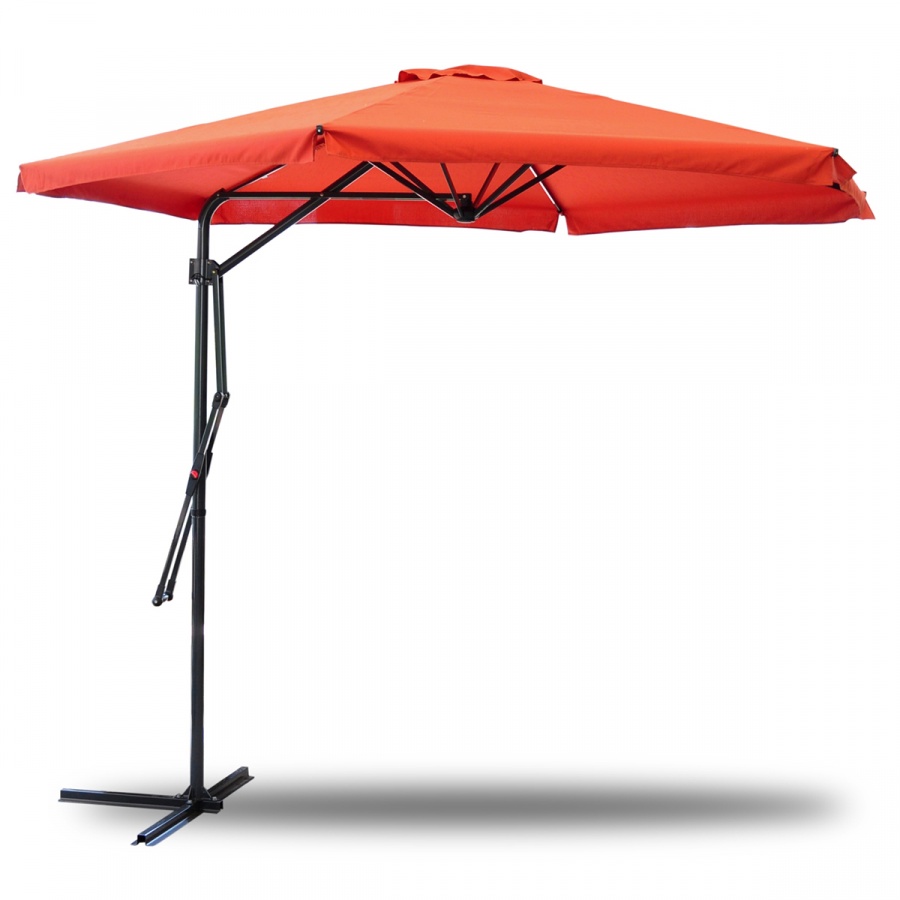 Parasol ogrodowy Doppler Panda Expo 300cm terra-pomarańczowy