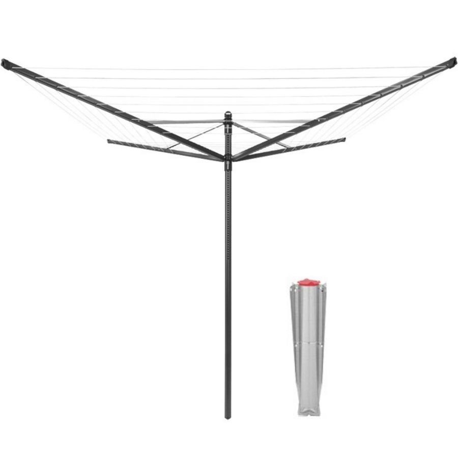 Suszarka ogrodowa Lift-O-Matic 50m antracytowa 290428