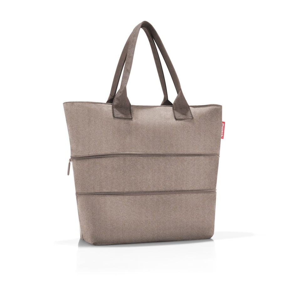 Torba SHOPPER E1, herringbone mokka