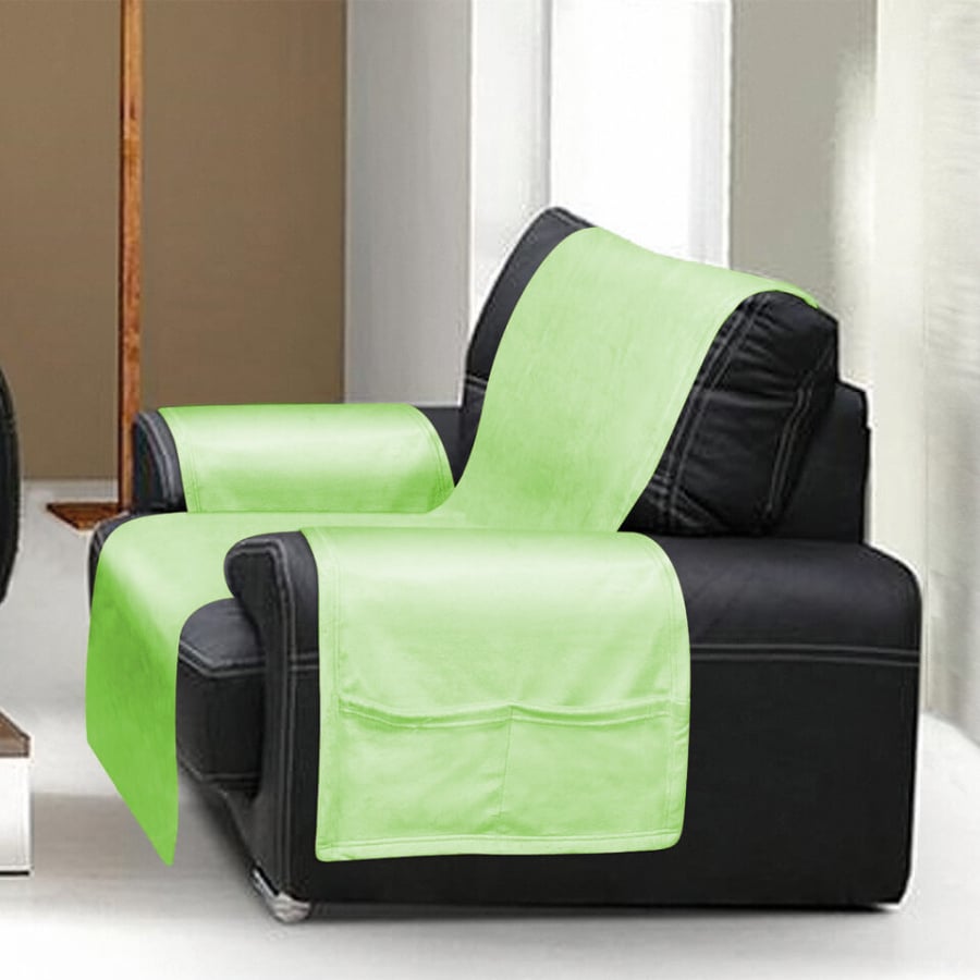 Narzuta jednobarwna na fotel MUSTELLA, roz. 65x170