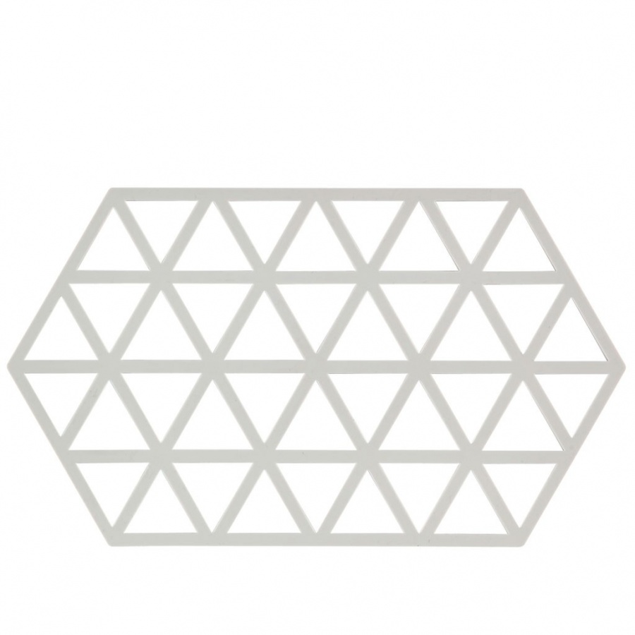 Podkładka pod naczynia triangles jasnoszary
