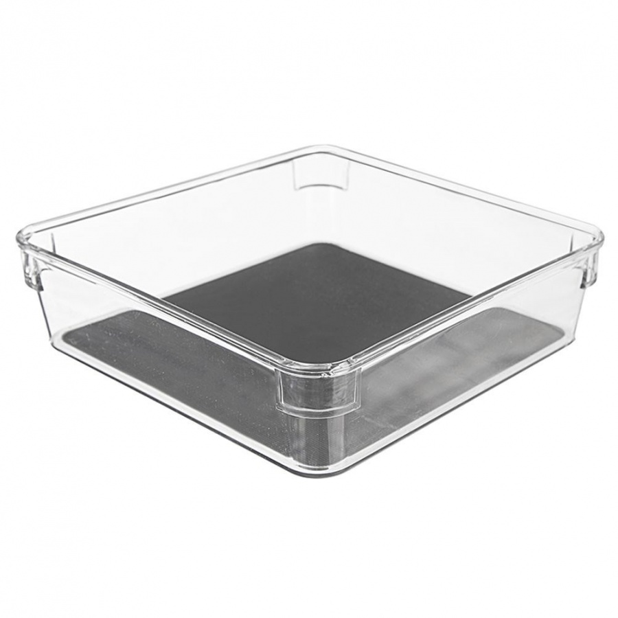 Pojemnik do przechowywania grey 16x16x4,5 cm