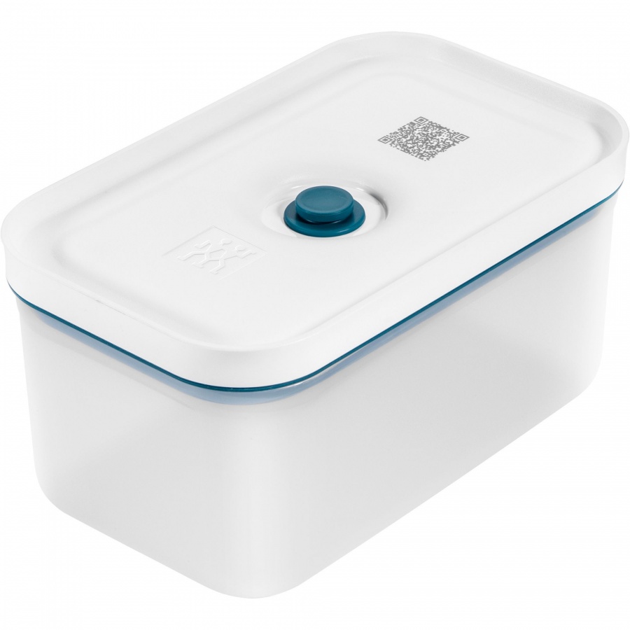 Plastikowy pojemnik prostokątny 0.9 ltr morski