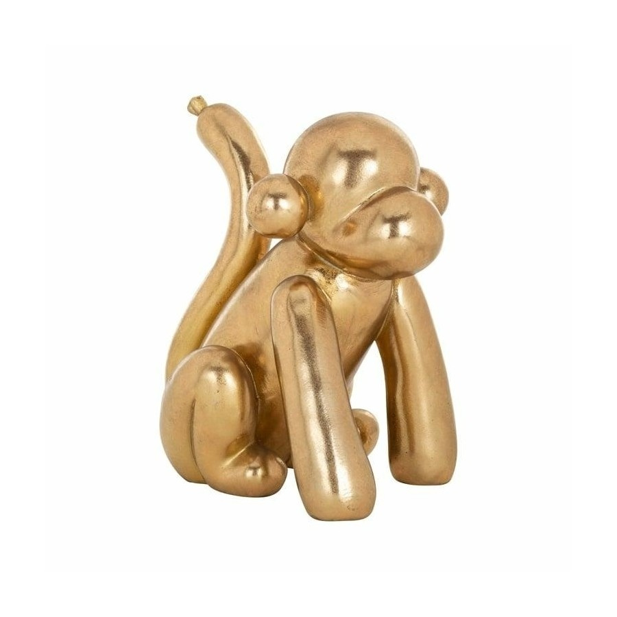 Richmond dekoracja monkey złota