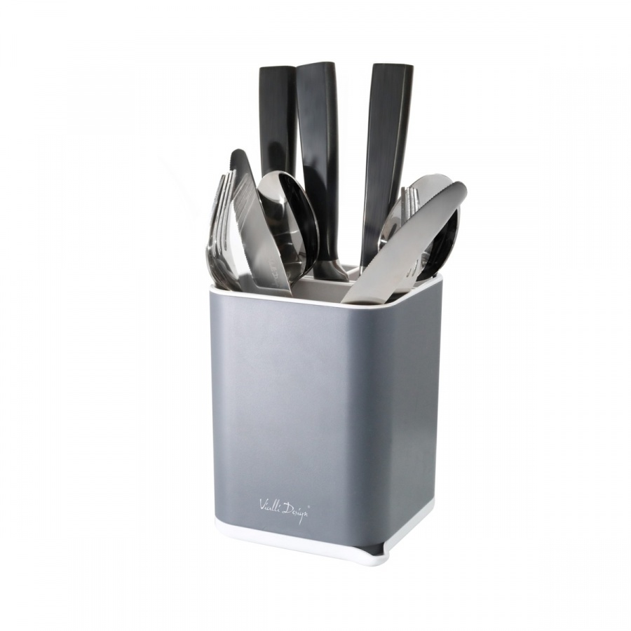 Ociekacz na sztućce Livio Duo szary 25622