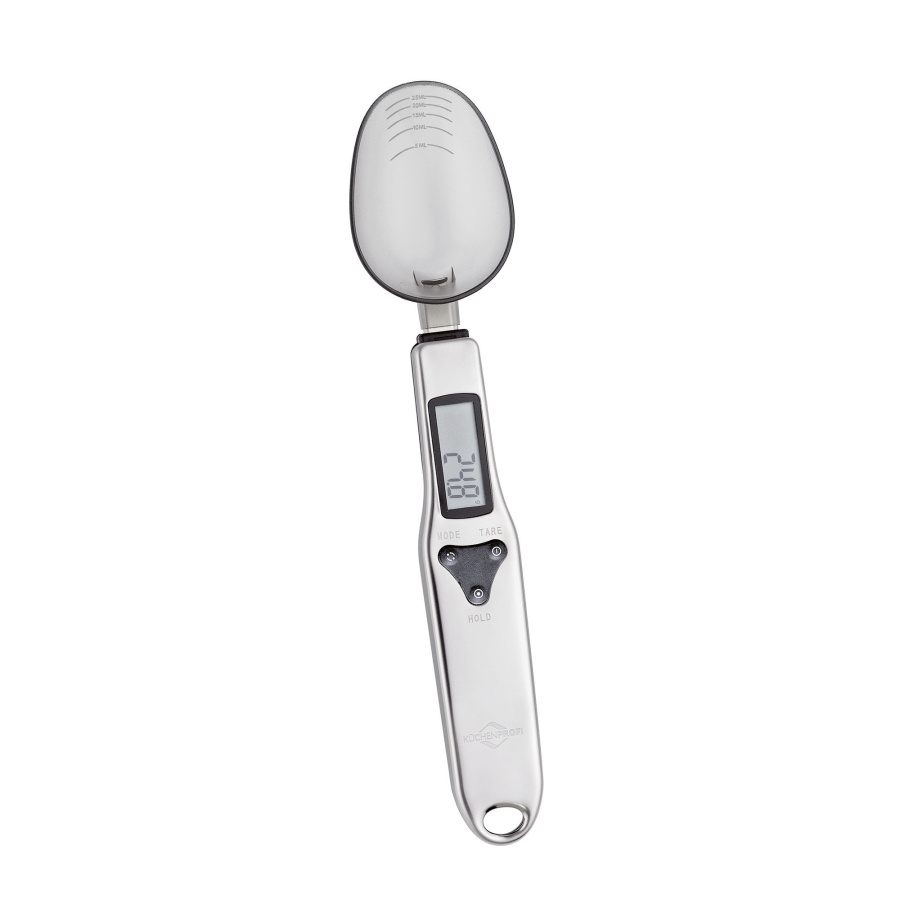 łyżka-miarka z wagą, do 300 g, 23 cm