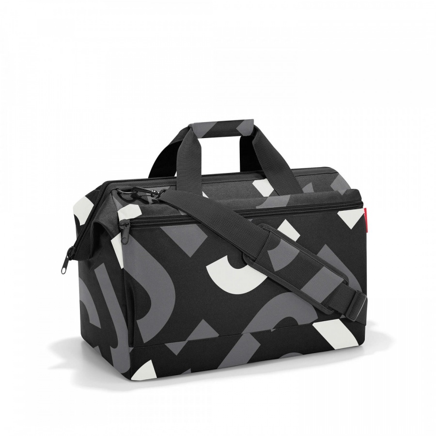 Torba allrounder l pocket signature bold grey