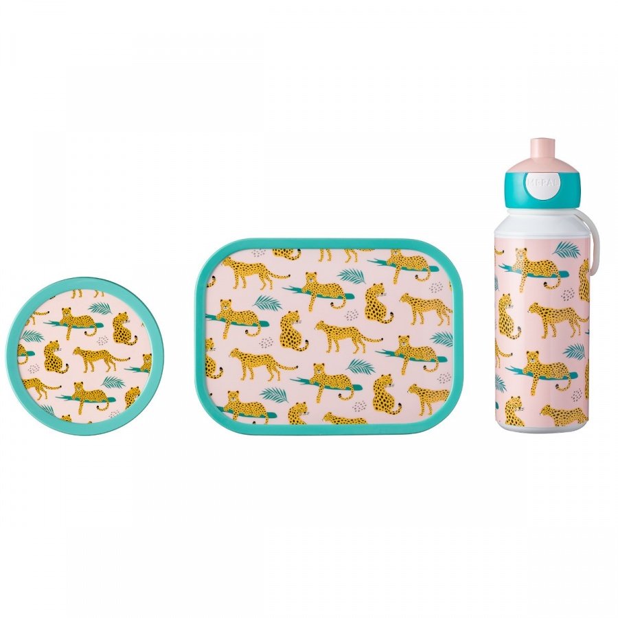 Lunch set campus 3 el. leopard 107410865388