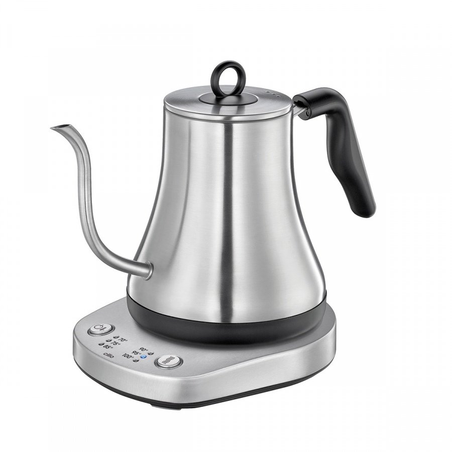 czajnik elektryczny do powolnego zalewania kawy, stal nierdzewna, śred. 16 x 19 cm, 0,8 l