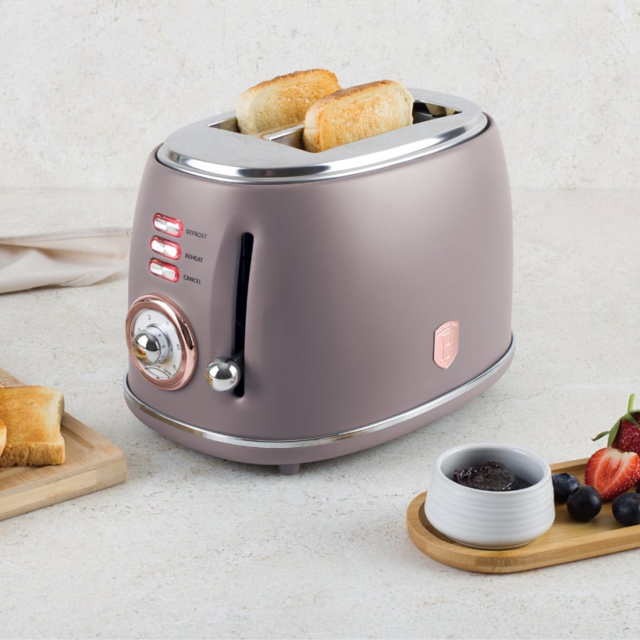 Toster opiekacz 850W BerlingerHaus Taupe BH-9518