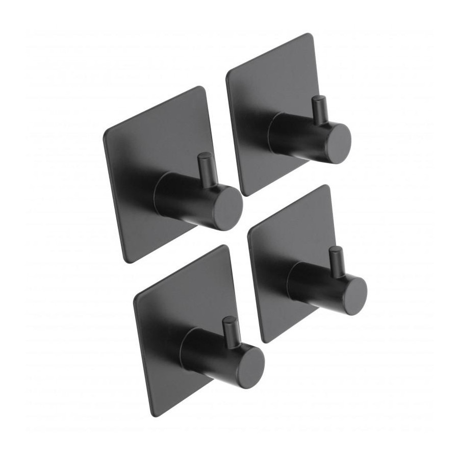 Wieszaki na ręczniki do łazienki haczyki samoprzylepne uchwyt wieszak 4szt.