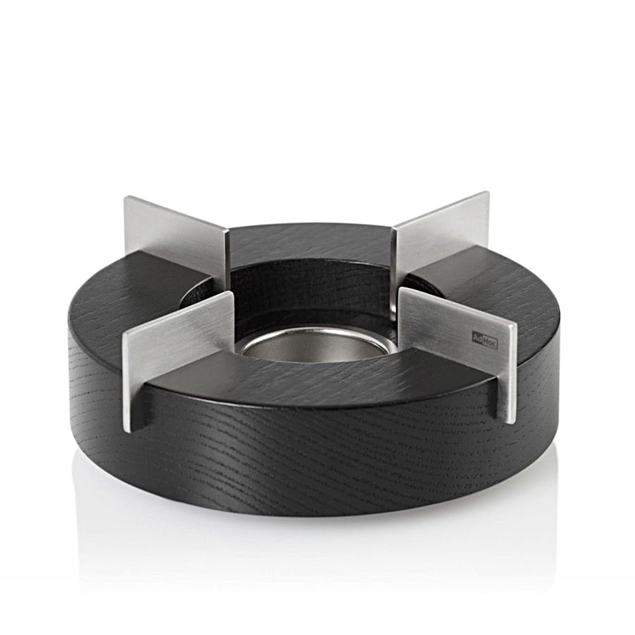 Podgrzewacz TUTO, jesion czarny, stal, 16cm