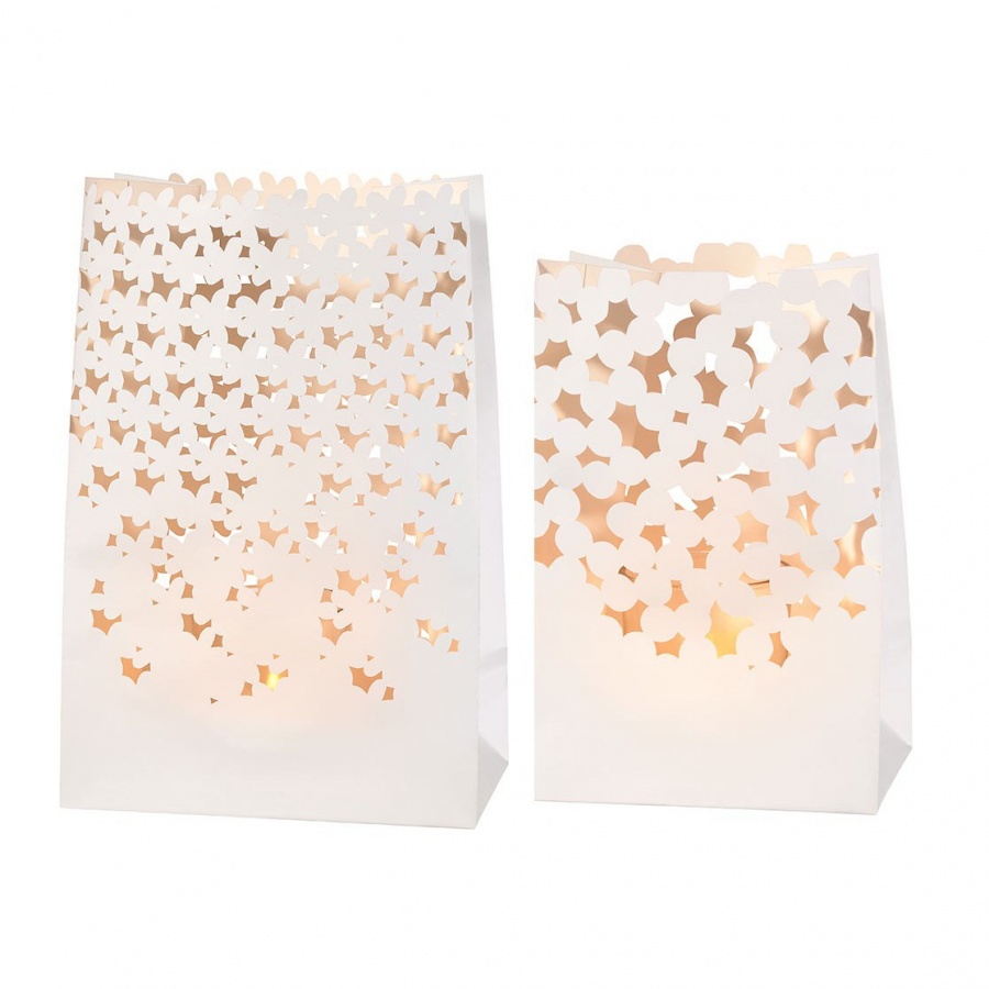 Zestaw 2 lampionów, Flowers & Dots