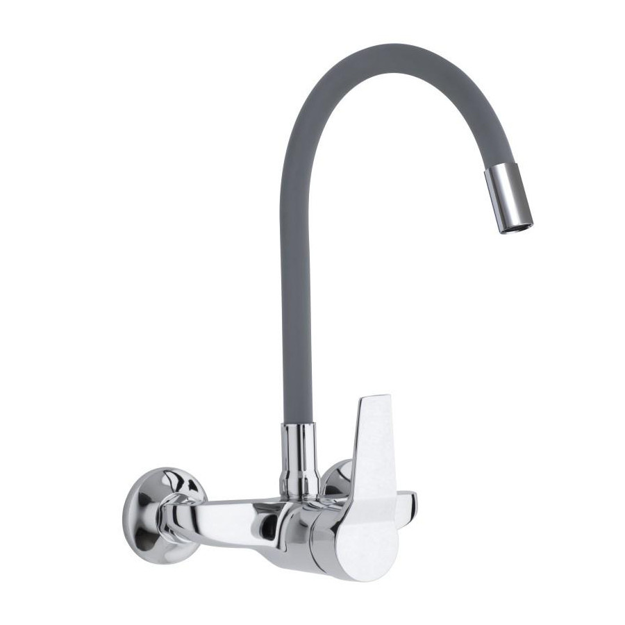 Bateria kuchenna ścienna elastyczna wylewka kran - yoka