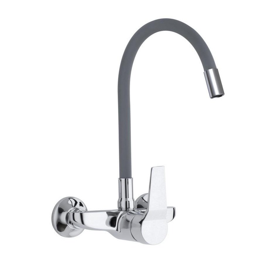 Bateria kuchenna ścienna elastyczna wylewka kran - yoka