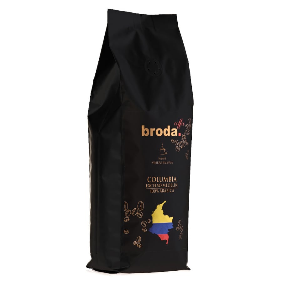 Kawa świeżo palona • COLUMBIA Excelso Medelin 100% Arabica • 500g