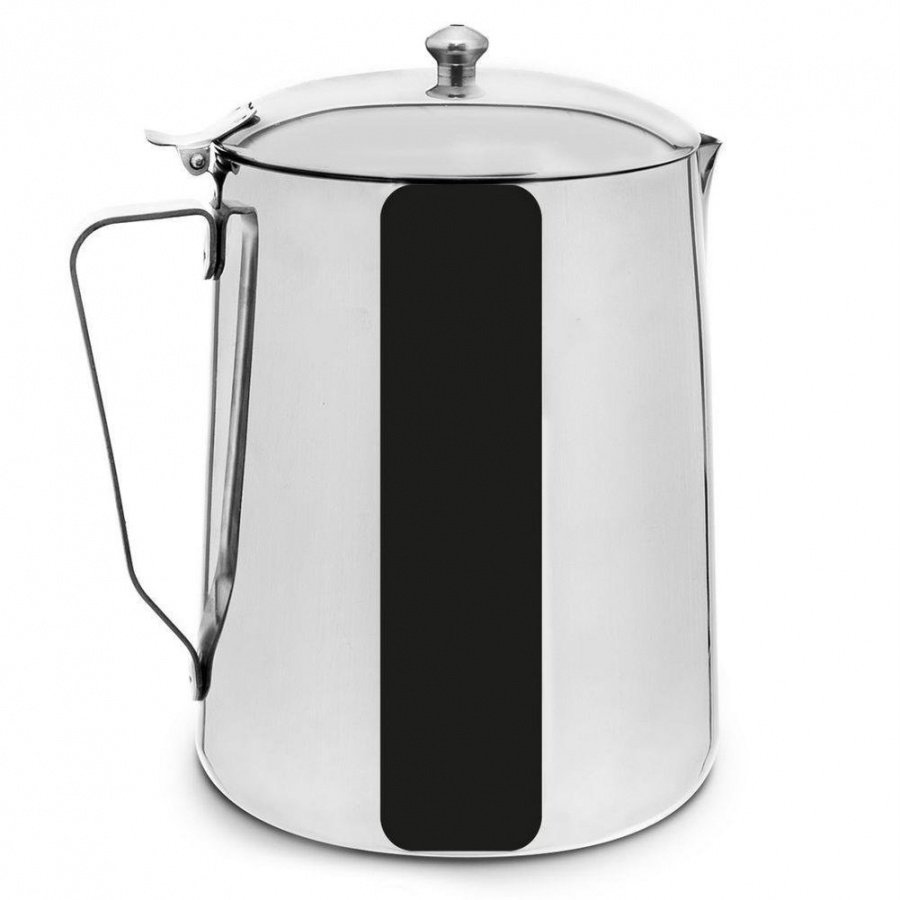 Dzbanek, czajnik stalowy z pokrywką, 2,3 l, do kawy, herbaty