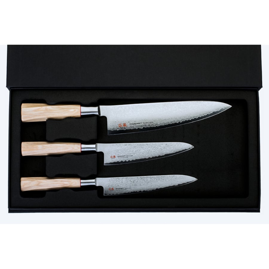 Zestaw noży Suncraft Senzo Twisted Octagon w pudełku ozdobnym: [TO_050402]
