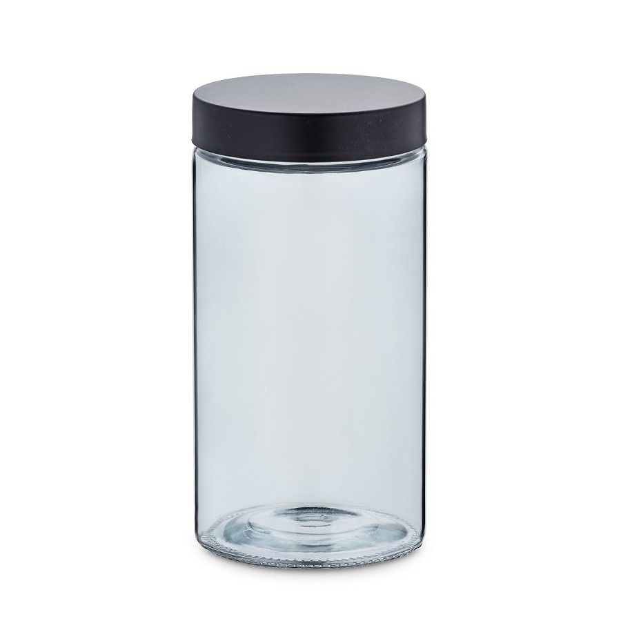 Pojemnik kuchenny, szkło/stal nierdzewna, 1,7 l, śred. 11 x 22 cm