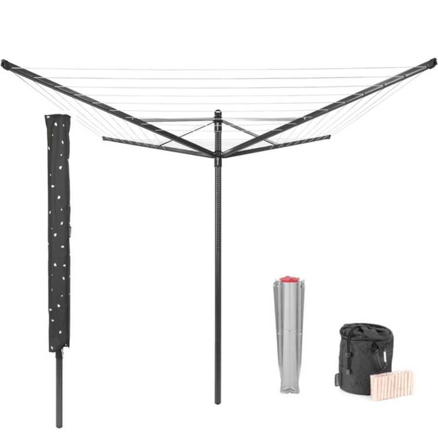 Suszarka ogrodowa Lift-O-Matic 50m antracytowa 290503