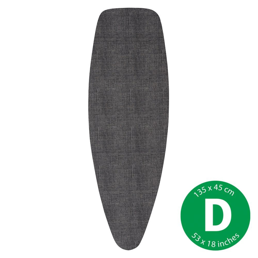 BRABANTIA - PerfectFit - Pokrowiec na deskę do prasowania - rozmiar D - Denim Black