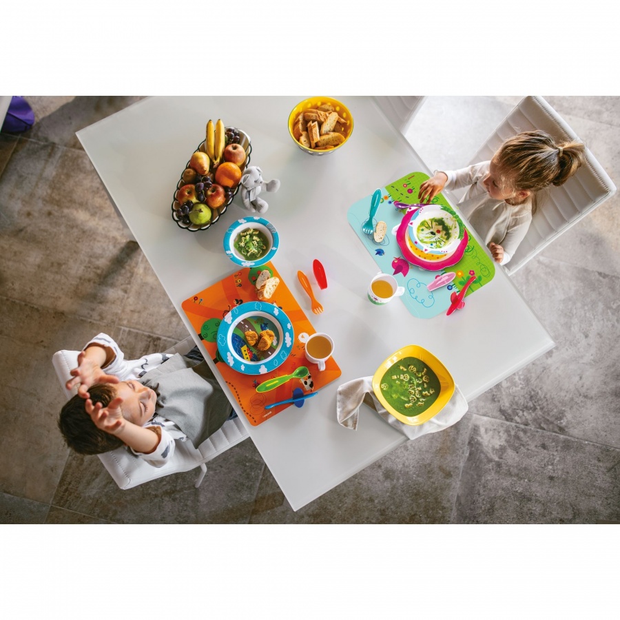 Zestaw sztućców dziecięcych 3 szt playpark bimbi