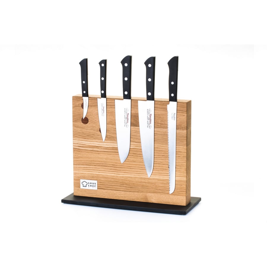 Zestaw Masahiro z blokiem na noże SSB_BWH_6