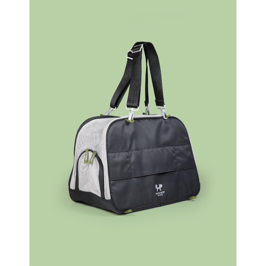 Torba/transporter, czarno- zielona