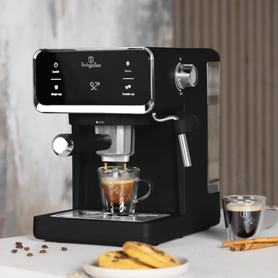 Cyfrowy ekspres do kawy 3 w 1 BerlingerHaus BH-9851 Black silver Collection